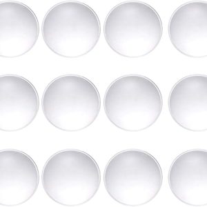 Magnifying Lens Optical - 20 pcs 42mm Diameter Double Convex Lenses 68mm Focal Lengths Biconvex Optical Plastic Lens for Physics Classroom Reading Solar Heating Jewelry Watch Repair and Crafts